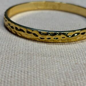 Lilly Pulitzer Gold Textured Bracelet